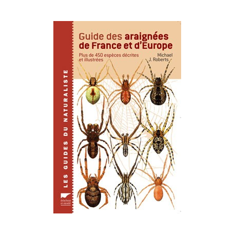 Guide des araignées de France et d'Europe